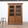 Antique French Wooden Display Case, 1900