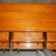 Large buffet Multiyork in solid cherry wood with six drawers.
