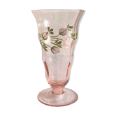 Verre peint a la main 1930/40