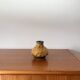 Fat Lava yellow ceramic vase from the 70s