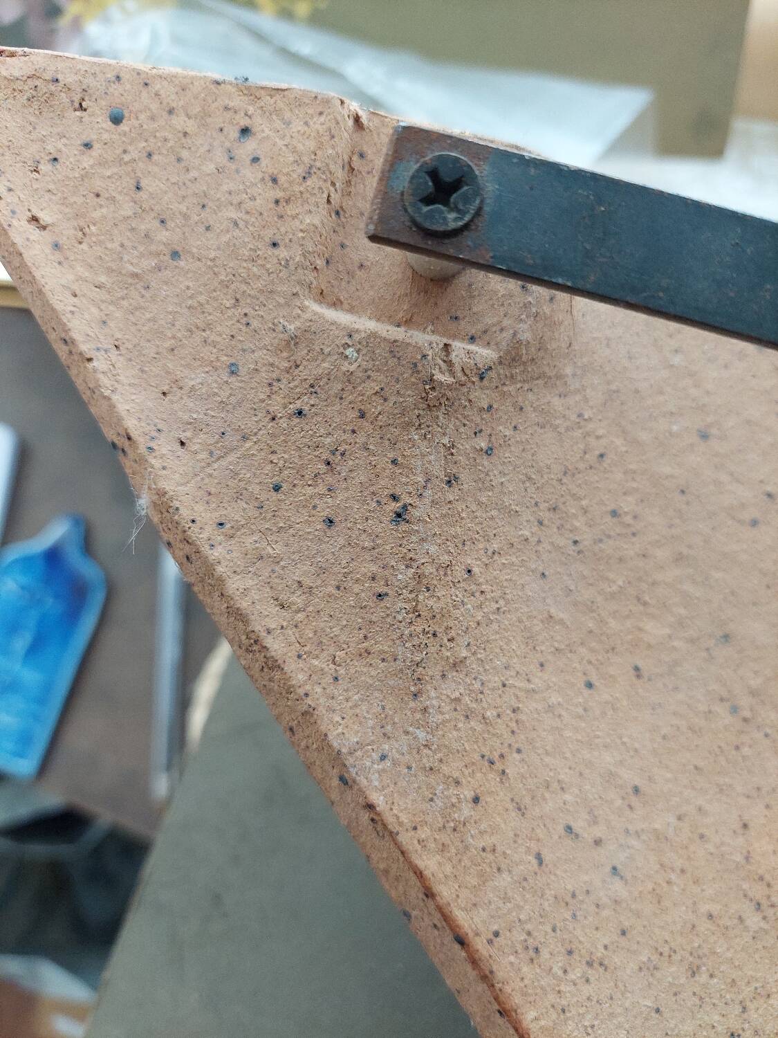 Designer earthenware wall lights