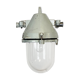 Grey Industrial Cast Aluminium Explosion Proof Lamp, 1960s