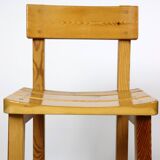 Pair of solid pine stools