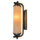 Bauhaus Chrome and glass Wall Lamp, 1930s - Czechoslovakia