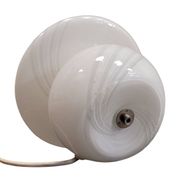 “Mushroom” mesa lamp, murano crystal, Mid-century, 70’s – Italia