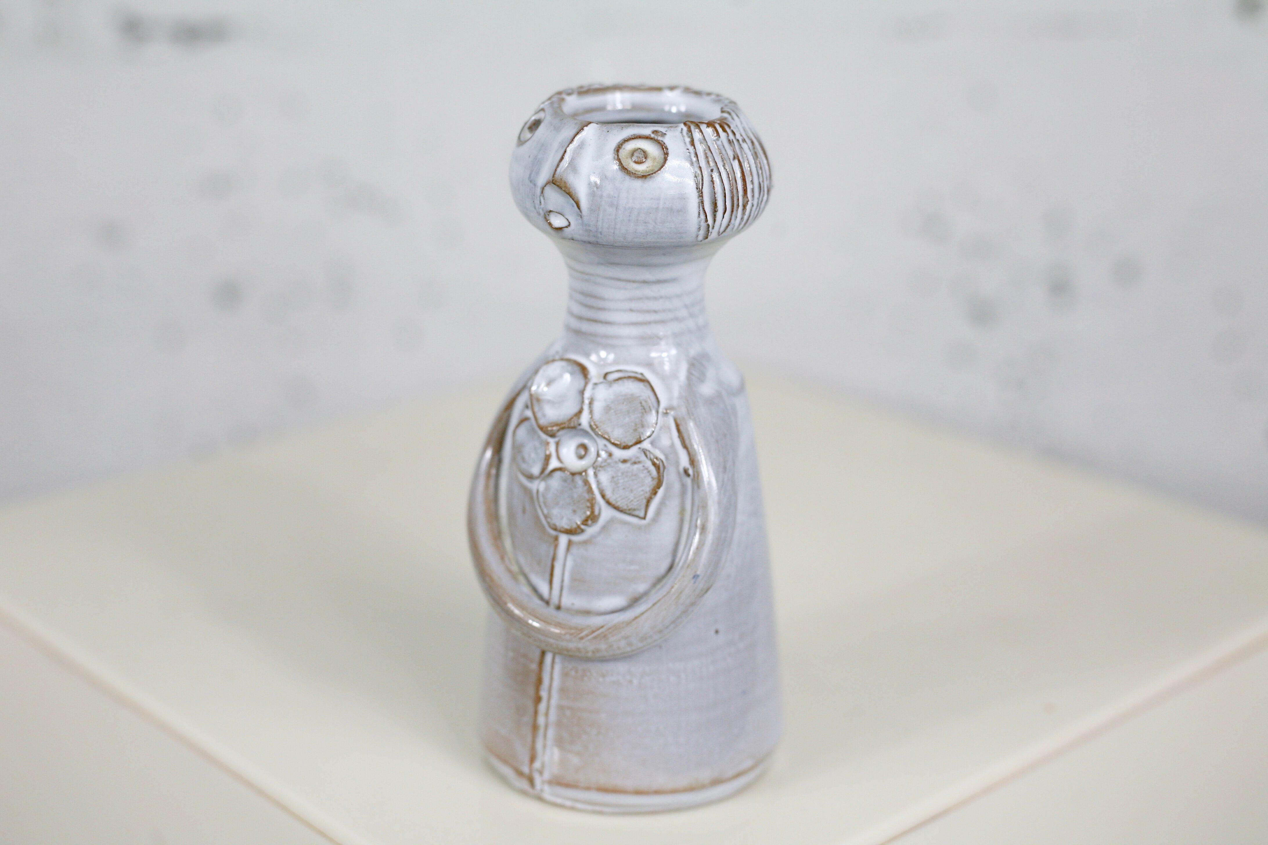 Anthropomorphic vase by Dominique Pouchain, ceramics, France, post-2000