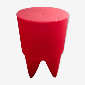 Tabouret bubu rouge de Starck pour XO