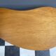 Table en bois en forme de rein des années 1960