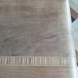 Art Deco curved wood console