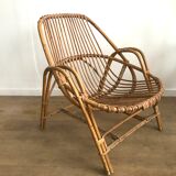 Rattan armchair