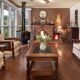 Salon style Jacobin 1910 - 3-seater sofa and 2 armchairs