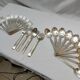 Cutlery set 24 pieces Art Deco in silver metal 84g - Goldsmith's mark