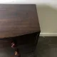 Antique Mahogany Bow Front Chest of 3 Drawers Georgian c1800-1830 Splay Fee