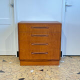 Gplan Fresco teak chest of drawers