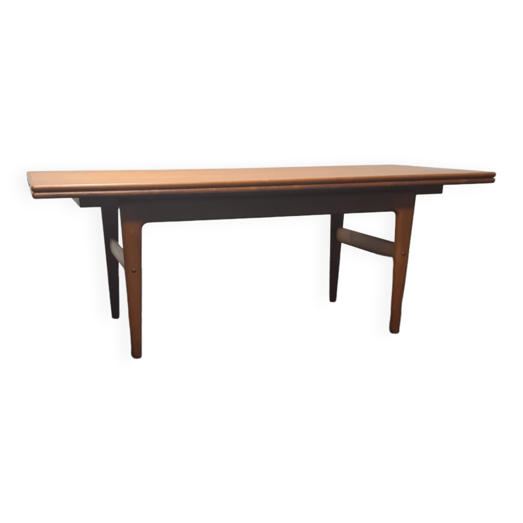 Danish adjustable teak coffee table, Kai Kristiansen