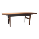 Danish adjustable teak coffee table, Kai Kristiansen
