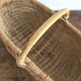 Large clear oval basket