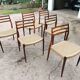 6 rosewood chairs no. 78 Niels Otto Moller