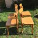 Set de 4 chaises bistrot