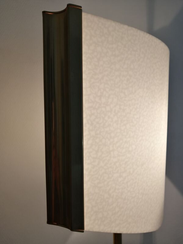 Lampadaire plaqué or tronconi illuminazione