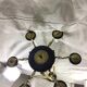 Empire chandelier with 6 lights