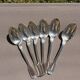 Small Spoons Charles Roux Paris in Silver-Plated Metal - Old Net Model