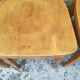 12 refinished bistro chairs