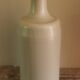 Vintage light stoneware liqueur bottle