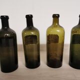 Bouteilles anciennes Hunyadi Janos. Apothicaire