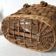 Panier tressé vintage