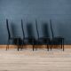20thC ITALIAN SET OF FOUR "ALICE" DINING CHAIRS BY GIORGIO CATTELAN