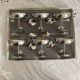 Stainless steel footed bowls Jean Couzon