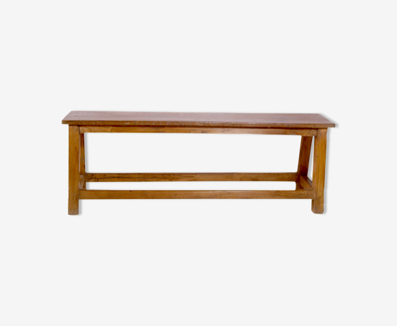 Banc en teck birman ancien