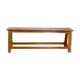 Ancient Burmese teak bench