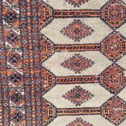Tapis vintage pakistan dessins bokhara fait main 124x186 cm