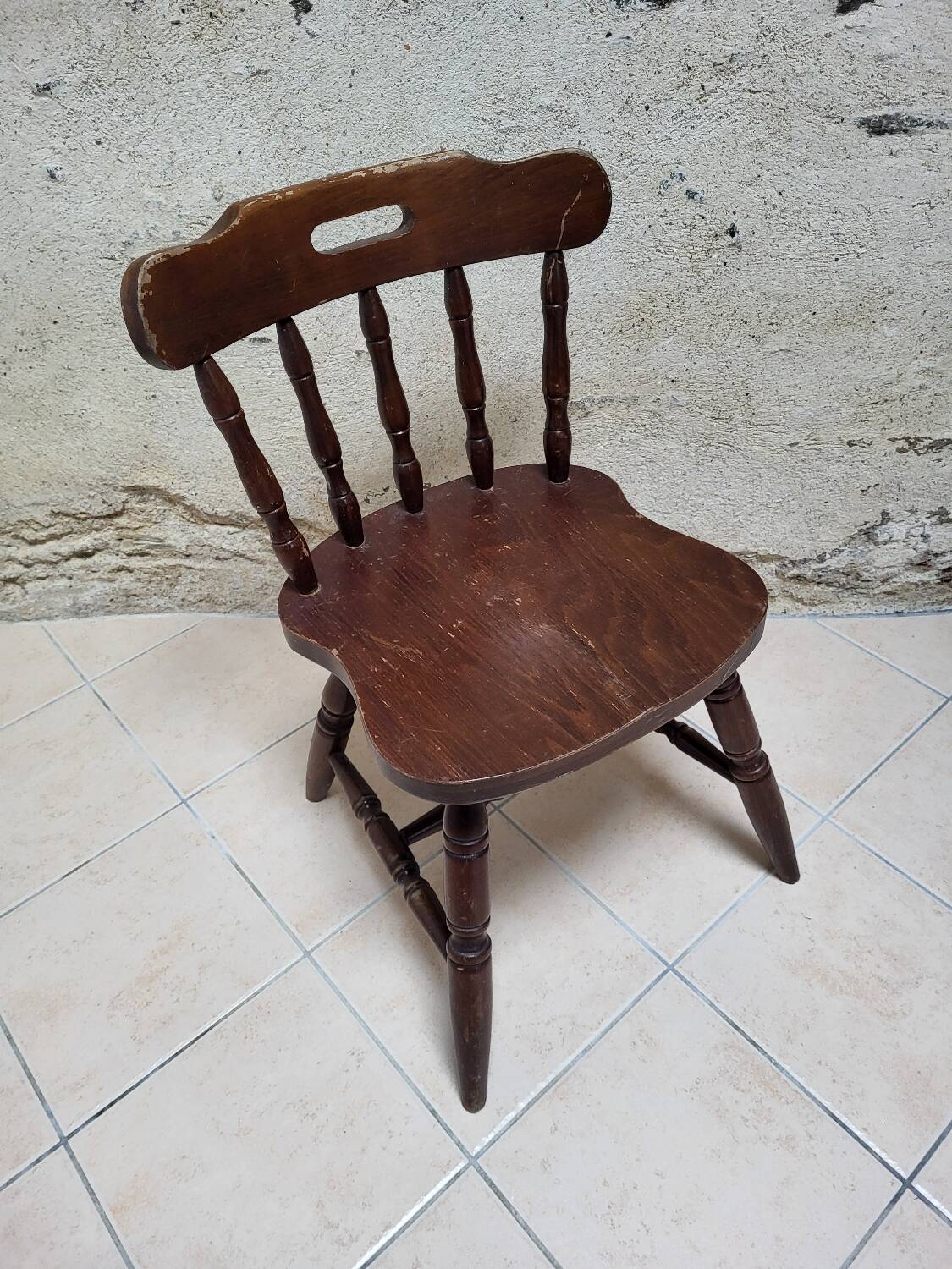 1 chaise Western/ Bistrot