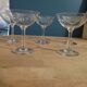Coupe à champagne cristal verre ciselé