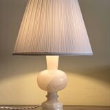 Vintage Alabaster Table Lamp, France, 1950s