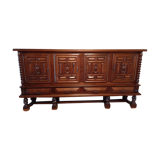 Solid walnut buffet