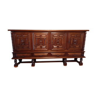 Solid walnut buffet