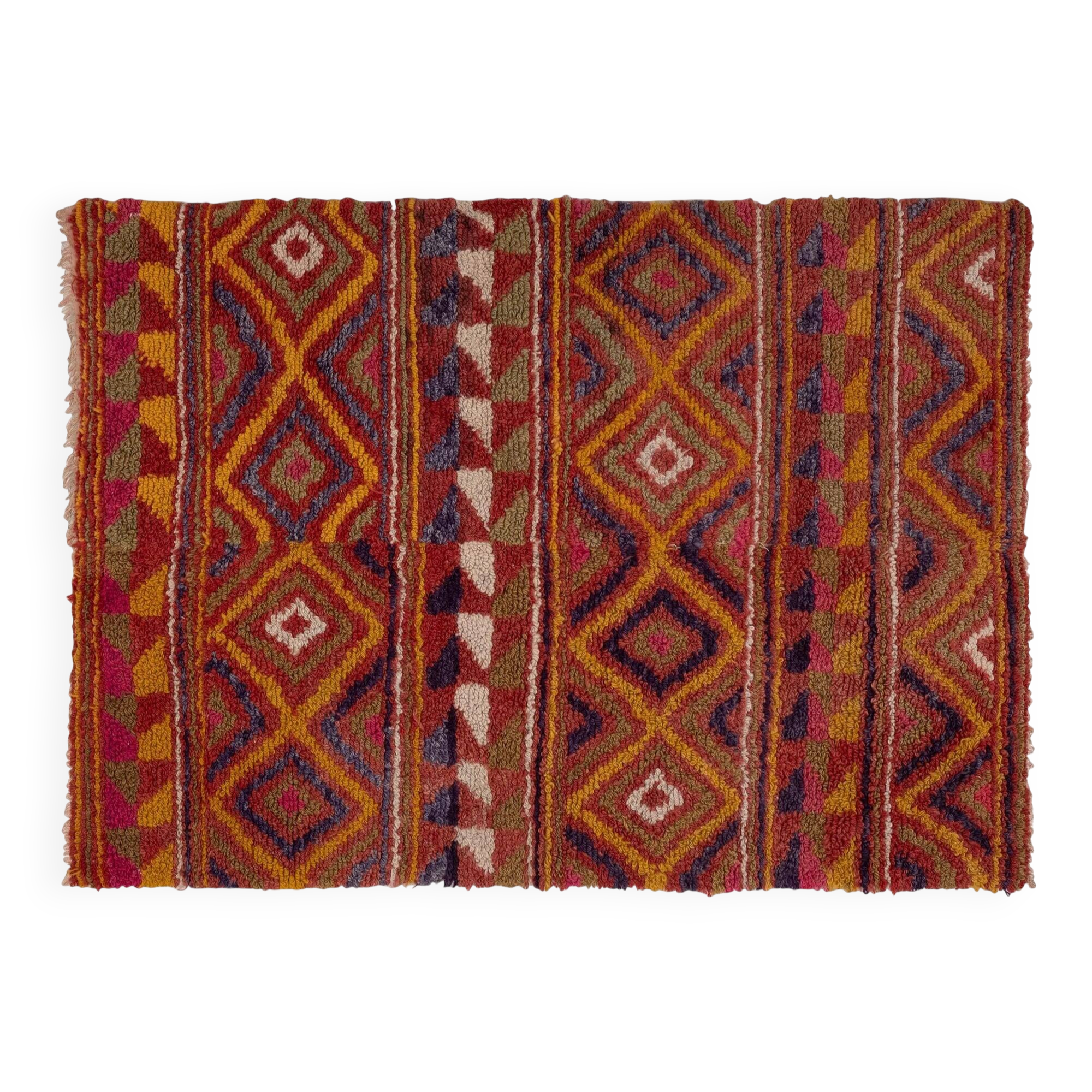 Tapis turc vintage fait main