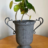 Medici vase in ancient patinated iron