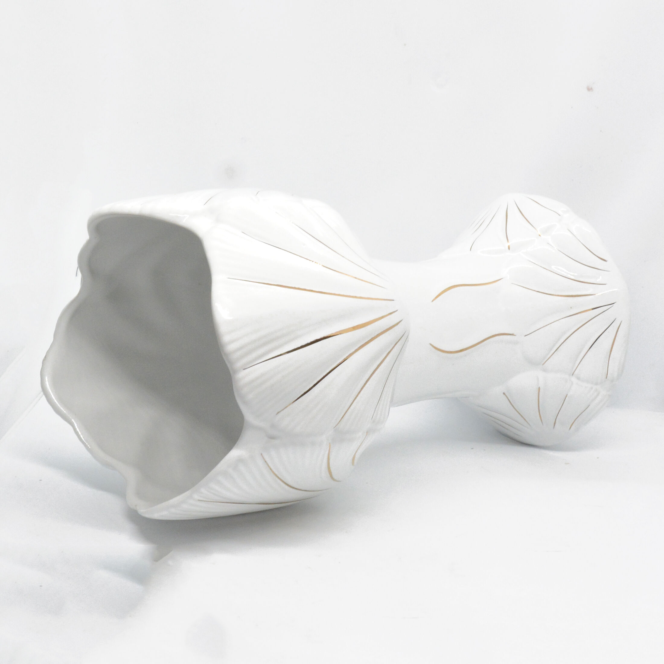 1970s porcelain vase or pot, Bogucice, Poland