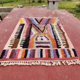 Authentic Beni Ouarain Rug 260x184 cm – Natural Wool