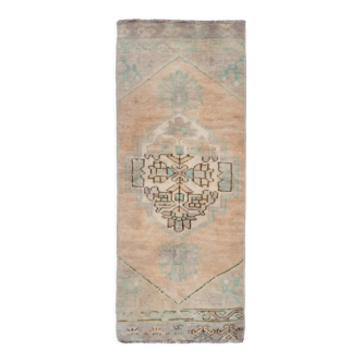 Tapis de porte vintage oriental 38x94cm