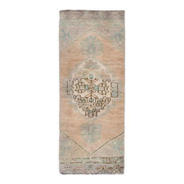 Tapis de porte vintage oriental 38x94cm