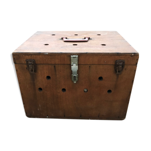 caisse bois vintage