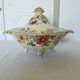 Antique soup tureen on feet from the prestigious English manufacturer Mason's,