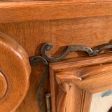 Modernist wood and ceramics sideboard of the 1950s