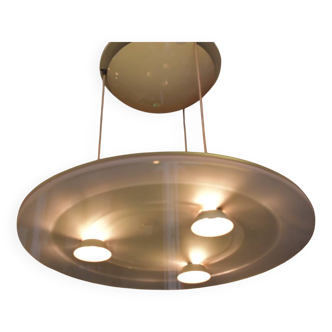 Lustre suspension Aurora Arteluce 1040  1980s